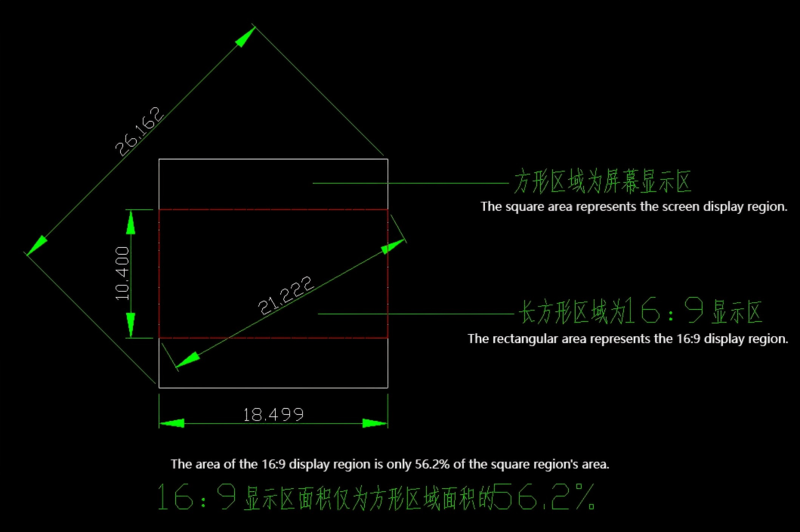 1.03英寸方形屏幕16比9成像显示利用，1.3寸同比参考(1).png